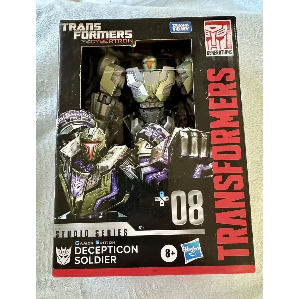 Transformers WAR CYBERTRON: Studio Series  Decepticon Soldier #08 New Sealed NIB - Picture 1 of 6